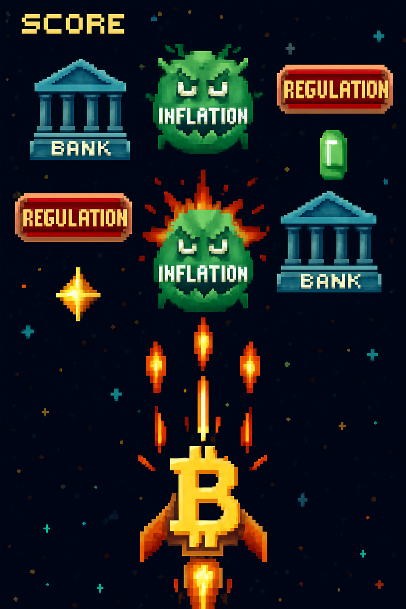 Bitcoin Defender Game Preview